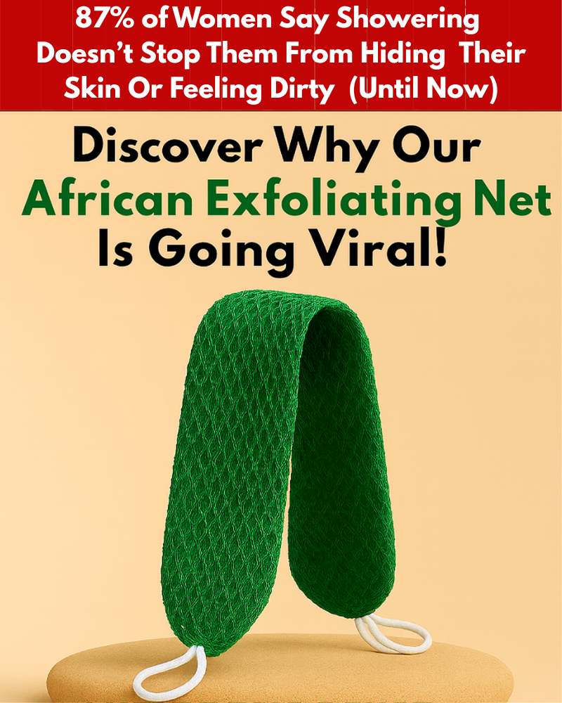 ZuriScrub™ Authentic African Exfoliating Net Sponge