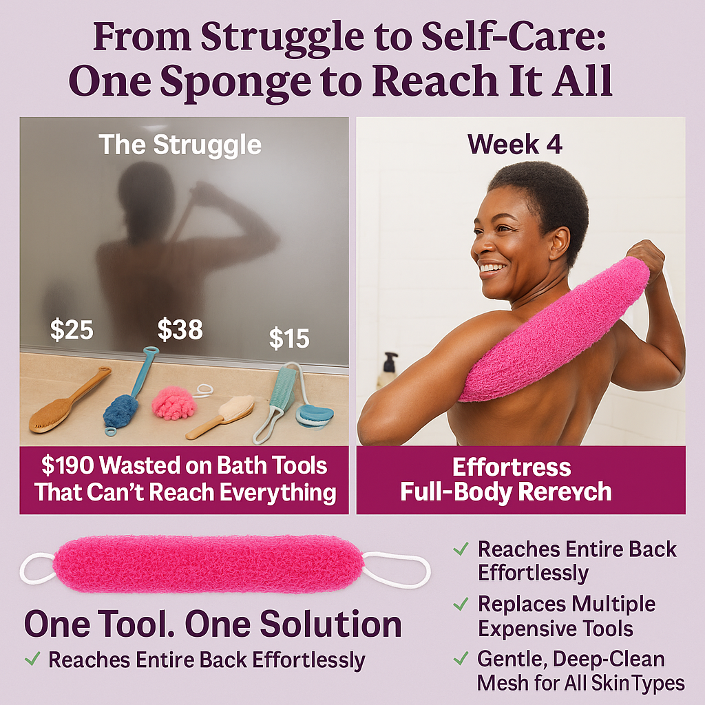 ZuriScrub™ Authentic African Exfoliating Net Sponge