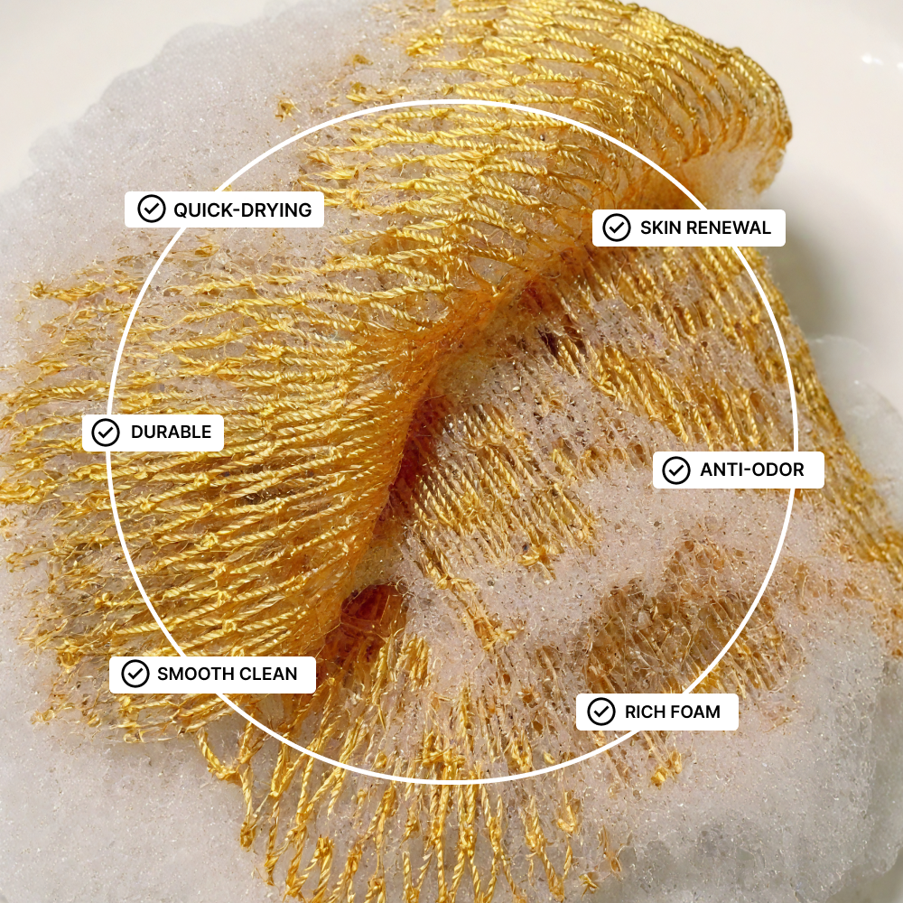 ZuriScrub™ Authentic African Exfoliating Net Sponge