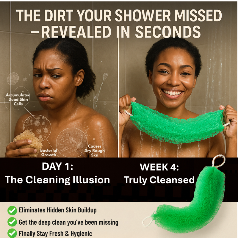 ZuriScrub™ Authentic African Exfoliating Net Sponge