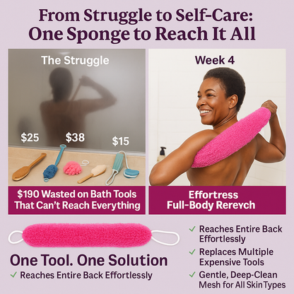 ZuriScrub™ Authentic African Exfoliating Net Sponge